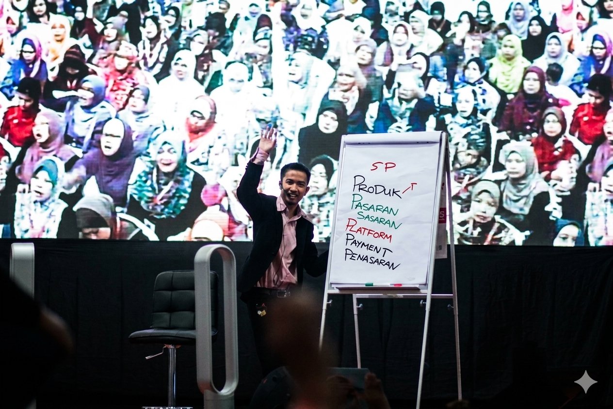 Raja Safuan sesi kelas marketing